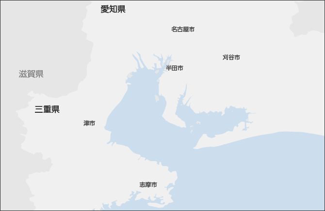 中川物産 給油所エリアマップ